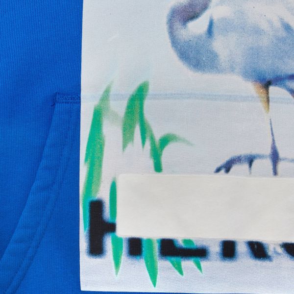 Heron Preston Censored Hoodie Blauw