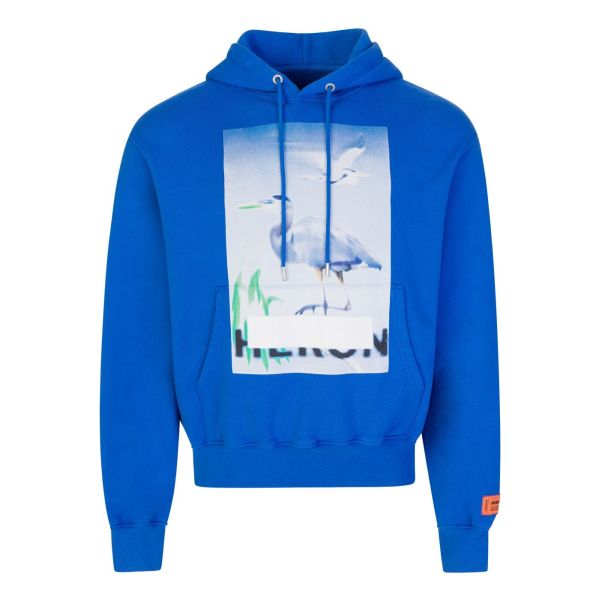 Heron Preston Censored Hoodie Blauw
