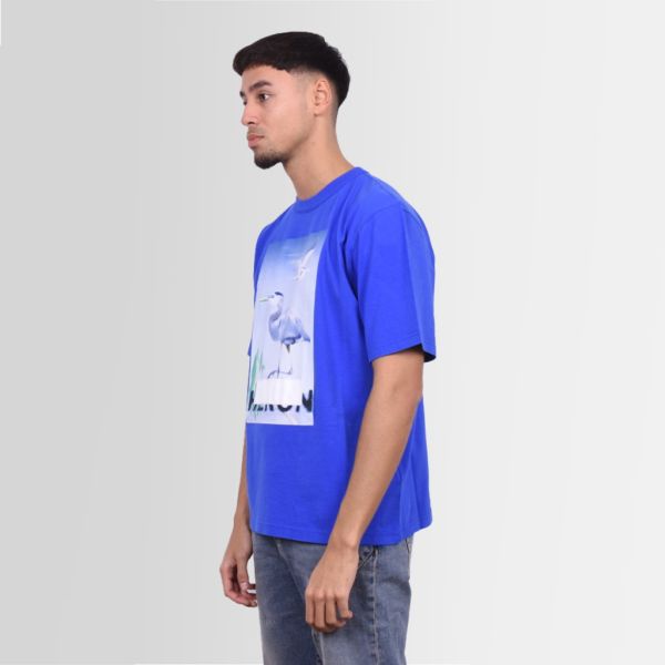 heron preston censored t-shirt-blauw