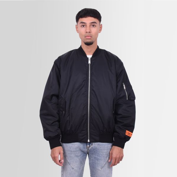 heron preston ex ray nylon bomber zwart