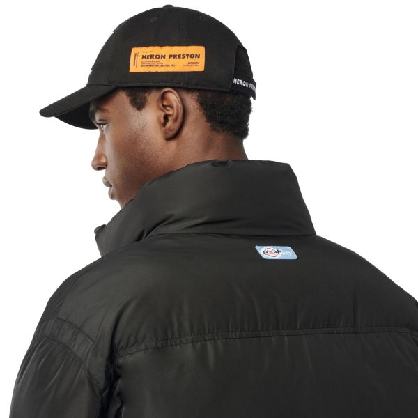 Heron Preston Ex-Ray Nylon Puffer Zwart