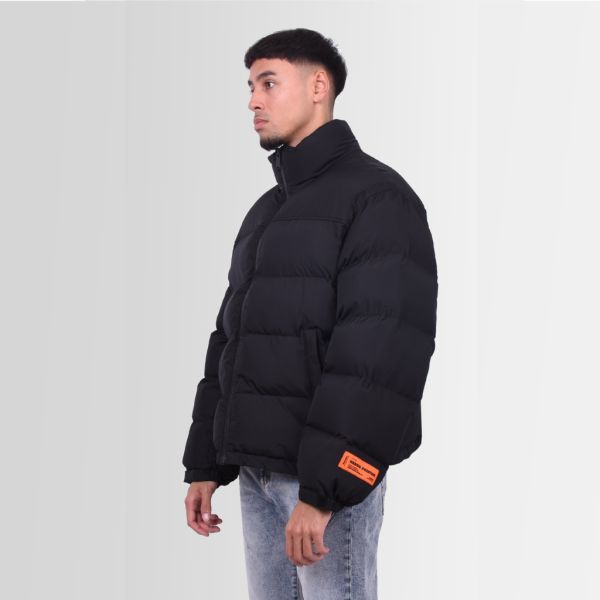 heron preston ex ray nylon puffer zwart