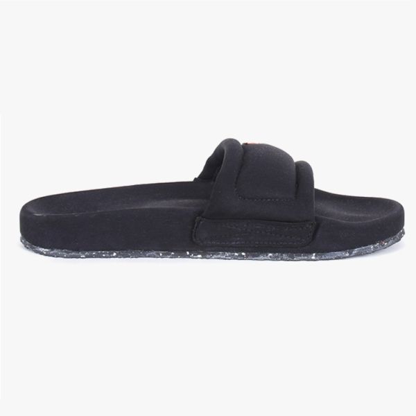 heron preston fabric slipper zwart