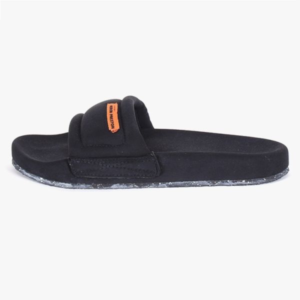 heron preston fabric slipper zwart
