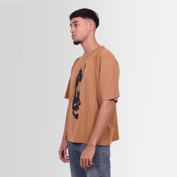 heron preston flaming skull t-shirt bruin