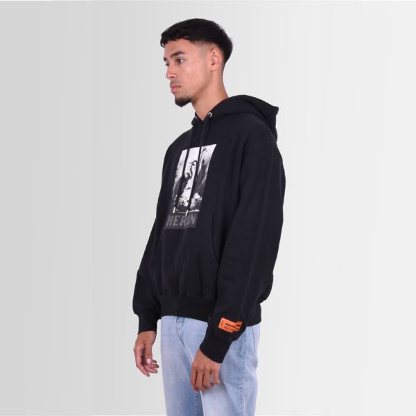 heron preston halftone heron hoodie zwart1