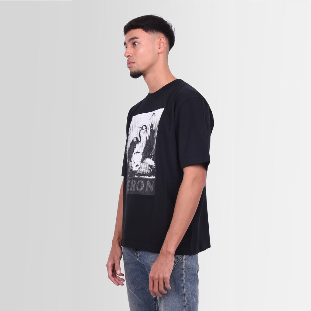 heron preston halftone heron t shirt zwart
