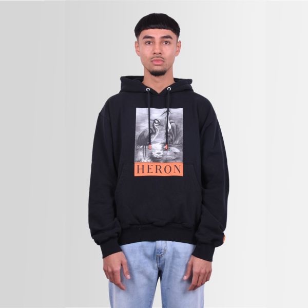 Heron Preston Heron BW Hoodie Zwart