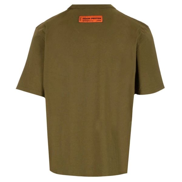 Heron Preston Heron BW T-shirt Donker Groen