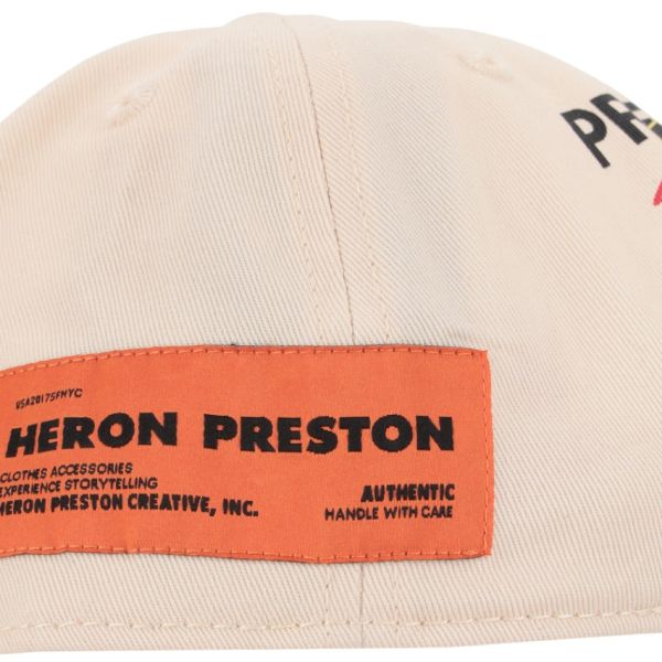 Heron Preston HPNY Racing Cap Off White