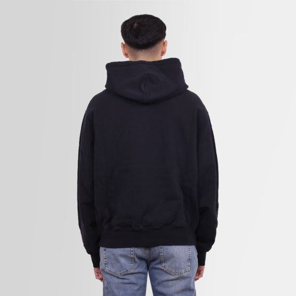 heron preston misprinted hoodie zwart