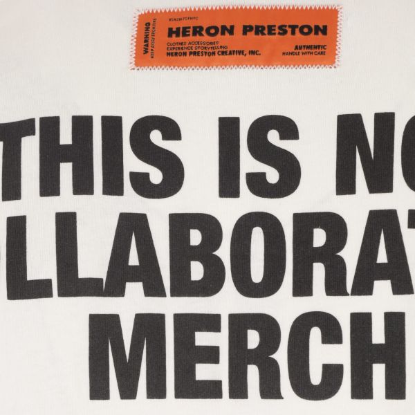 Heron Preston This Is Not T-shirt Wit