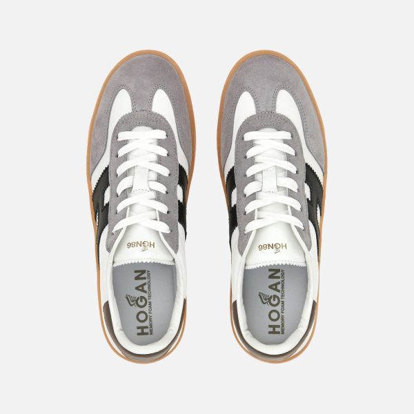 Hogan Cool Sneaker Wit/Grijs/Zwart
