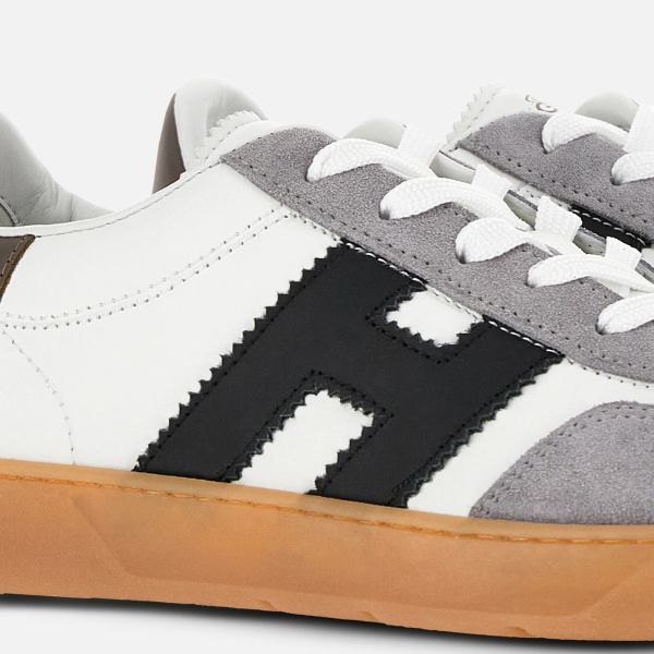 Hogan Cool Sneaker Wit/Grijs/Zwart