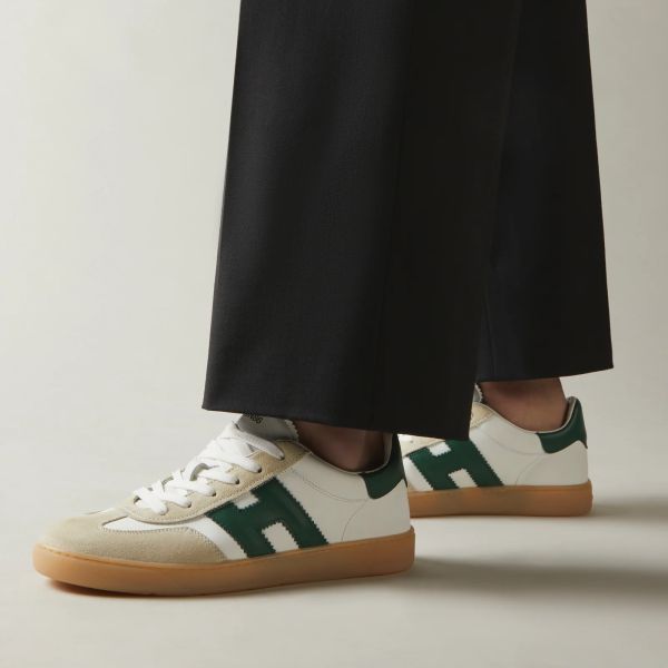 Hogan Cool Sneaker Wit/Groen