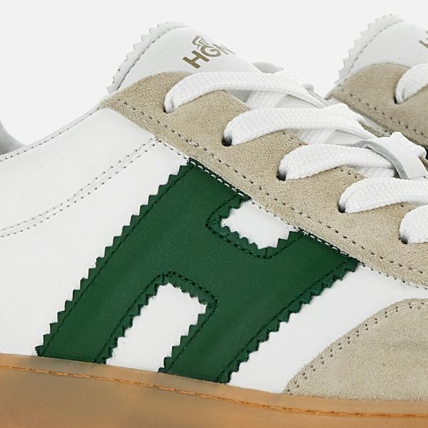 Hogan Cool Sneaker Wit/Groen