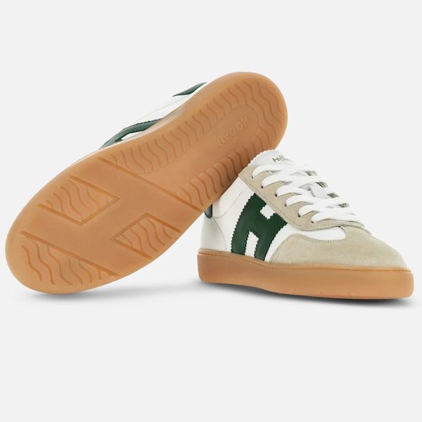 Hogan Cool Sneaker Wit/Groen