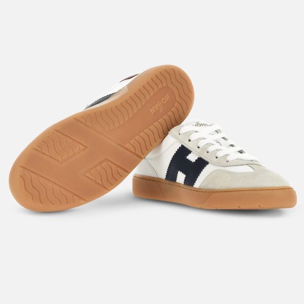 Hogan Cool Sneaker Wit/Rood/Zwart