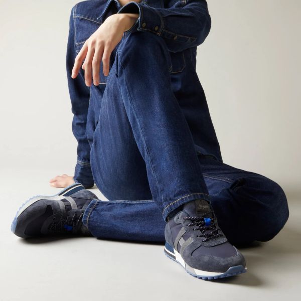 Hogan H383 Sneaker Blauw/Grijs