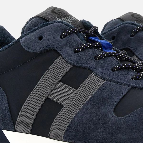 Hogan H383 Sneaker Blauw/Grijs