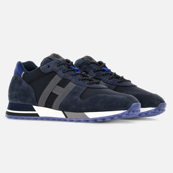 Hogan H383 Sneaker Blauw/Grijs