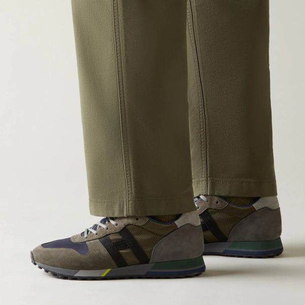 Hogan H383 Sneaker Donker Groen/Grijs