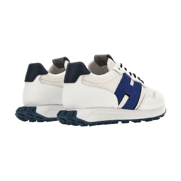 hogan h601 sneaker wit blauw zwart