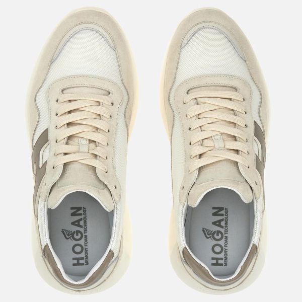 Hogan Interactive Sneaker Off White/Bruin