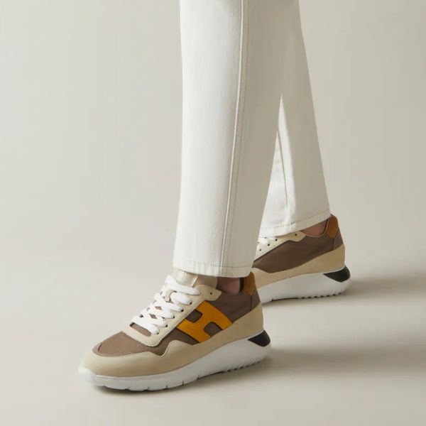 Hogan Interactive Sneaker Beige/Bruin