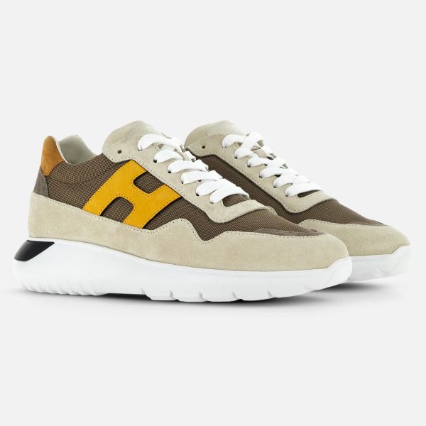 Hogan Interactive Sneaker Beige/Bruin