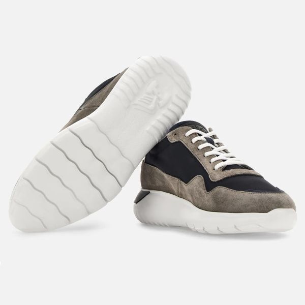 Hogan Interactive Sneaker Blauw/Rood/Bruin