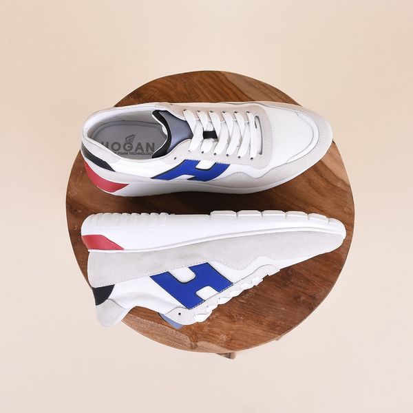 Hogan Interactive Sneaker Blauw-Wit-Grijs