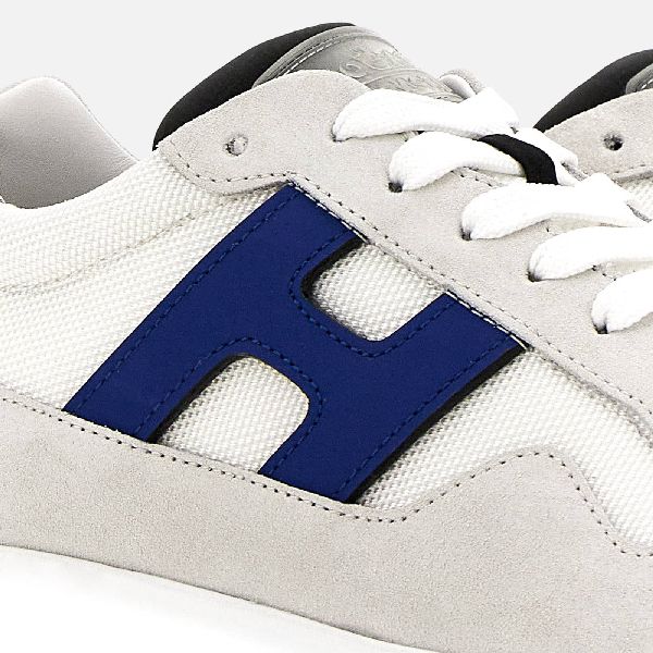 hogan interactive sneaker blauw wit grijs