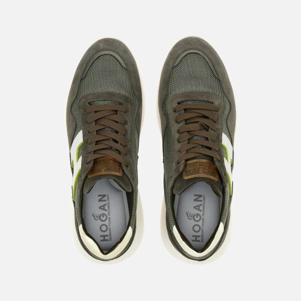 Hogan Interactive Sneaker Donker Groen