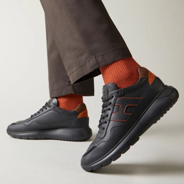Hogan Interactive Sneaker Zwart/Oranje