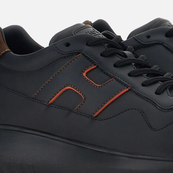 Hogan Interactive Sneaker Zwart/Oranje