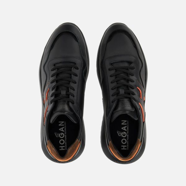 Hogan Interactive Sneaker Zwart/Oranje