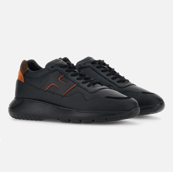 Hogan Interactive Sneaker Zwart/Oranje
