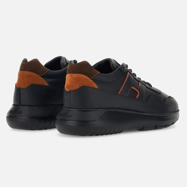 Hogan Interactive Sneaker Zwart/Oranje