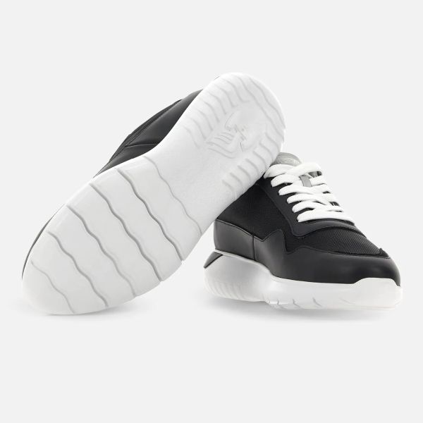 Hogan Interactive Sneaker Zwart/Wit/Zilver