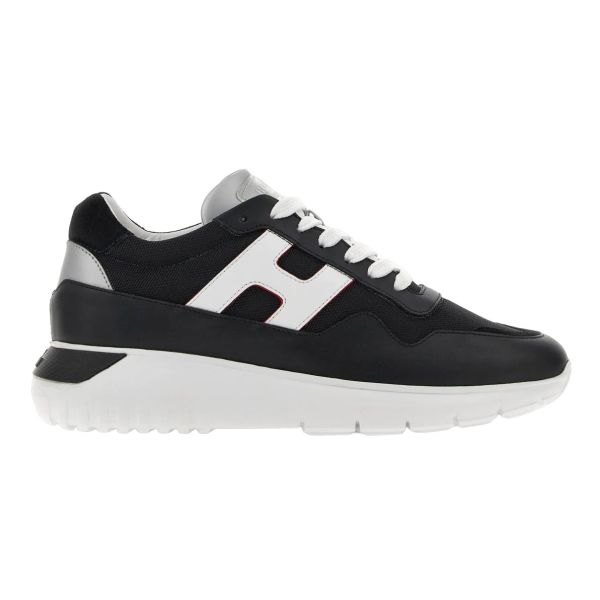 Hogan Interactive Sneaker Zwart/Wit/Zilver