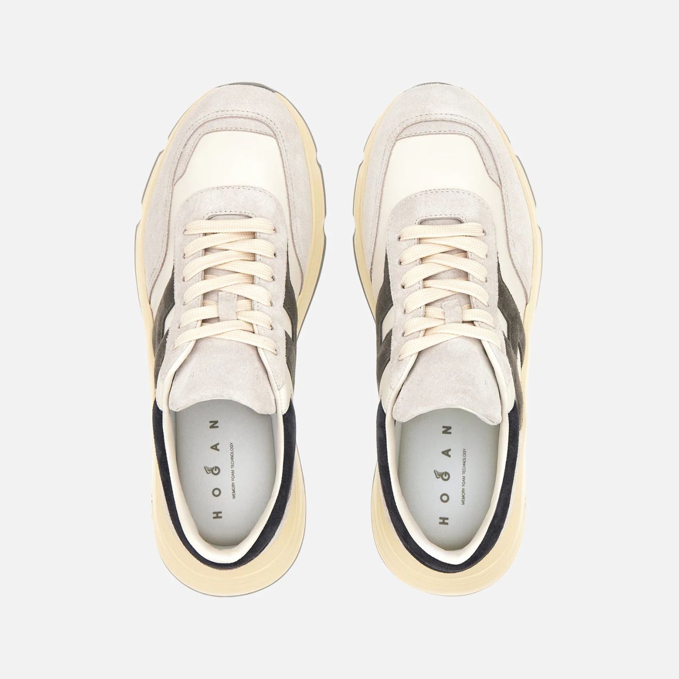 Hogan Hyperlight Sneaker Off White/Grijs