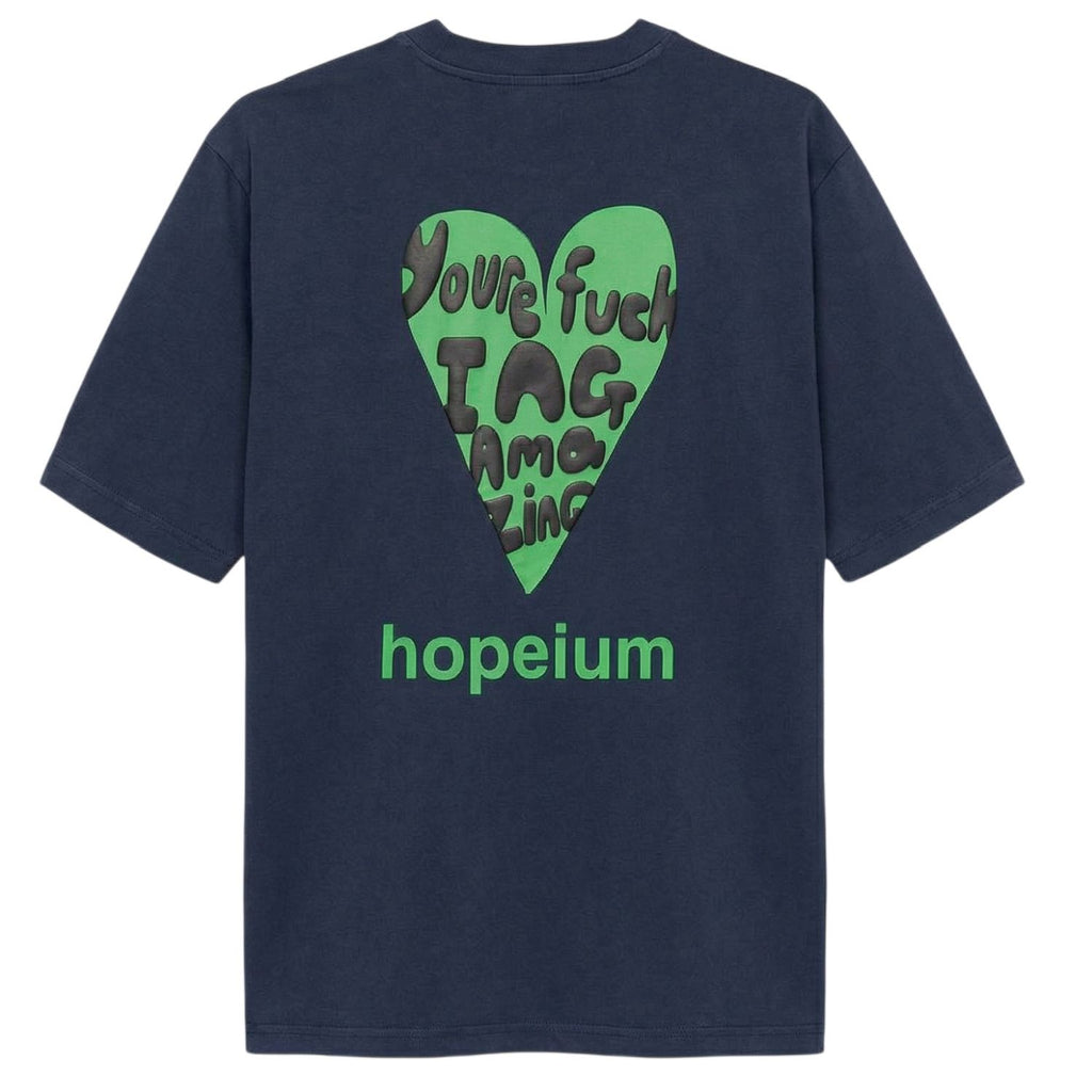 Hopeium Fucking Amazing T-shirt Navy