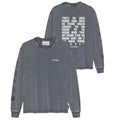Hopeium Text Longsleeve T-shirt Antraciet