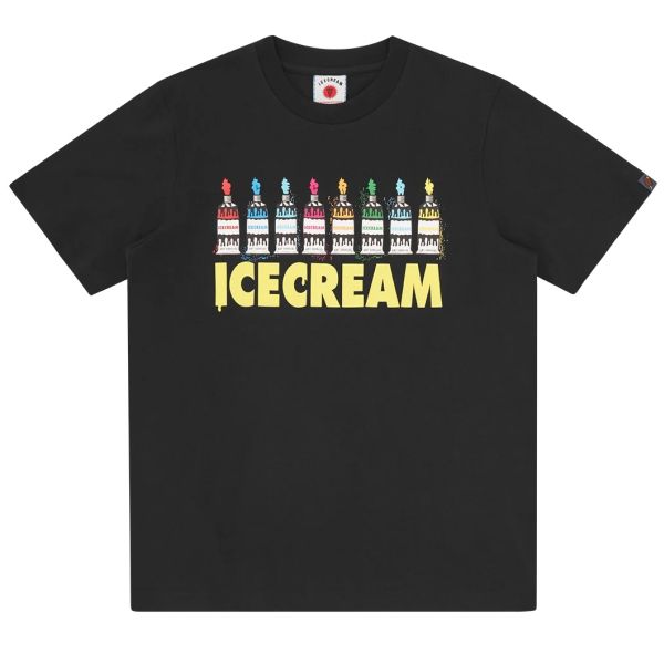 Icecream Art Supplies T-shirt Zwart