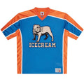 Icecream Bulldog Football Top Blauw