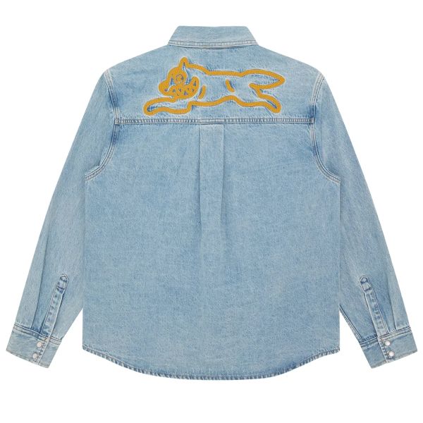 Icecream Chainstitch Light Wash Spijkerjas Licht Blauw