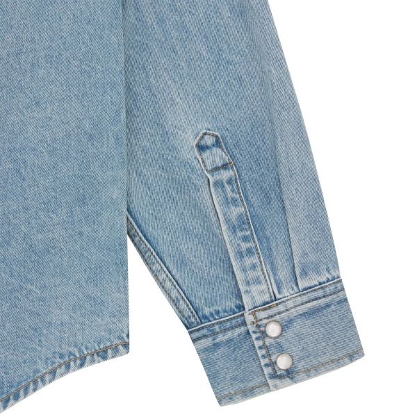 Icecream Chainstitch Light Wash Spijkerjas Licht Blauw