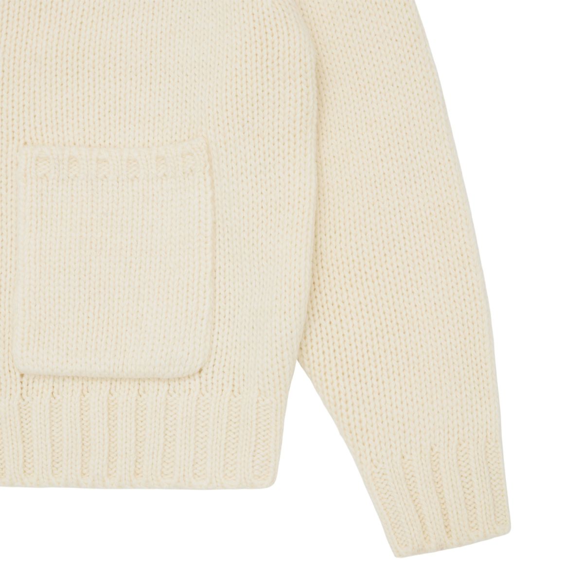 Icecream College Knitted Cardigan Off White