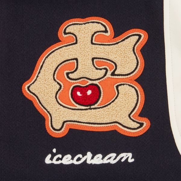 Icecream Collegiate Patch Varsity Jack Navy